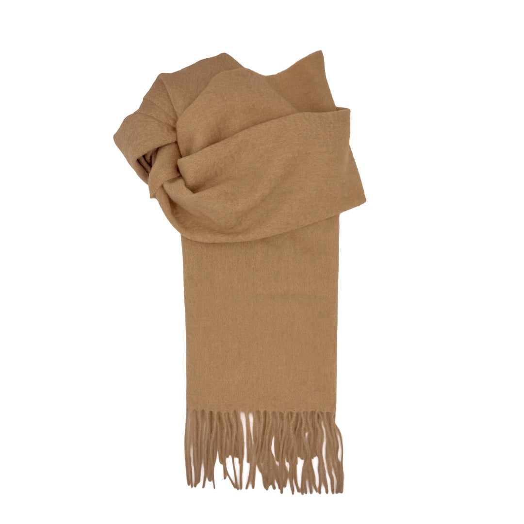 Custom-made 100% wool knit hat with embroidered pet portrait