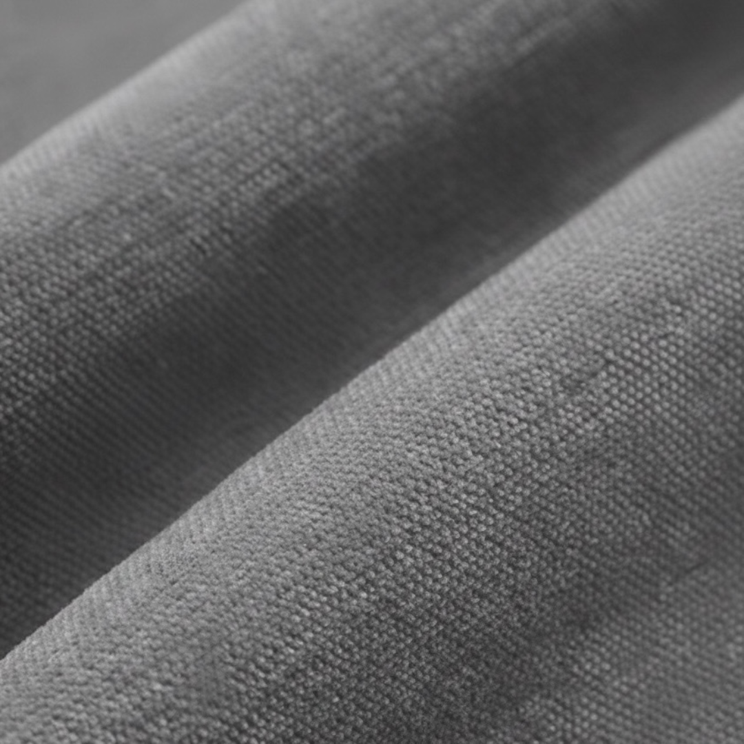 Chenille cushion cover with polyester-cotton cushion insert, custom pet portrait embroidery