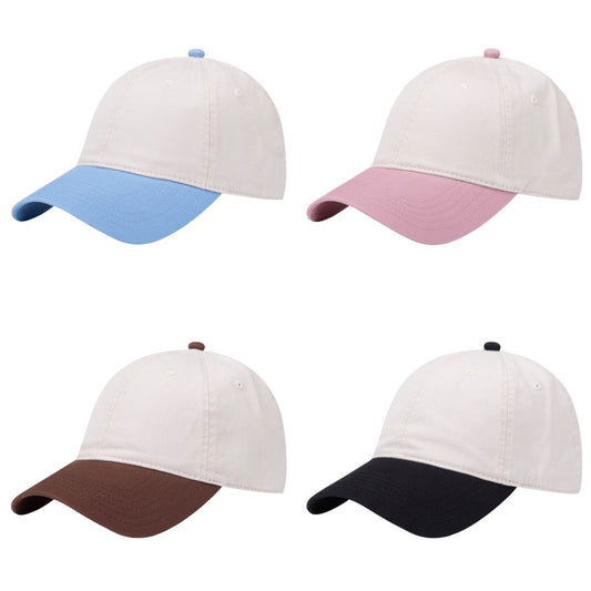 綿100%キャップ　バイカラー　オーダーメイドペットポートレート刺繍