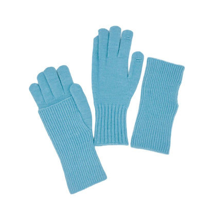 ウール混グローブ　オーダーメイドペットポートレート刺繍