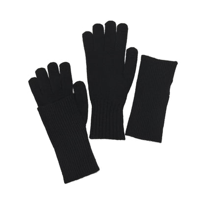 ウール混グローブ　オーダーメイドペットポートレート刺繍