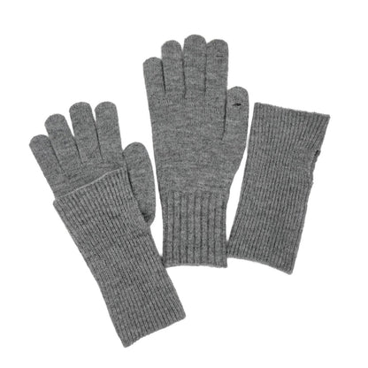 ウール混グローブ　オーダーメイドペットポートレート刺繍