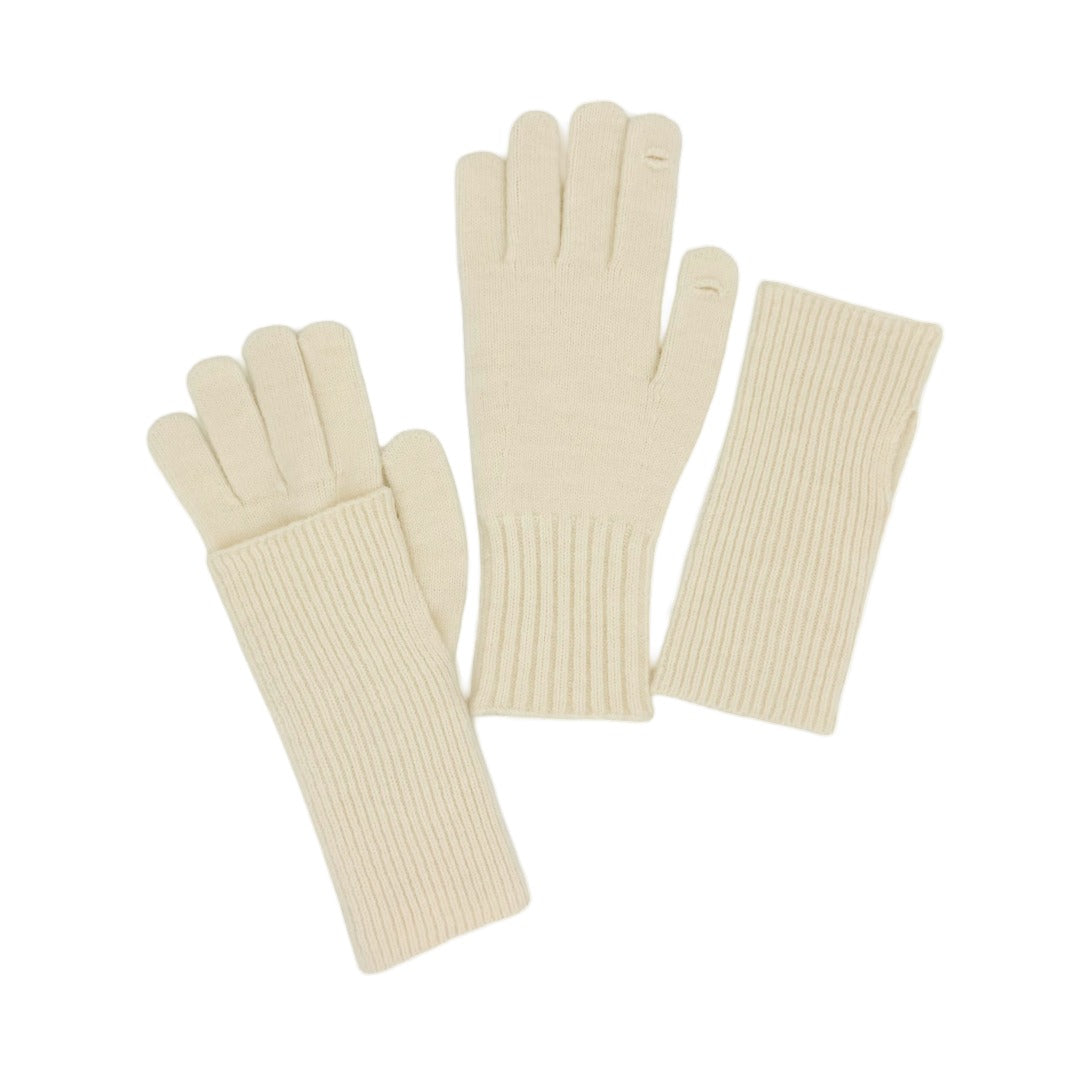 ウール混グローブ　オーダーメイドペットポートレート刺繍