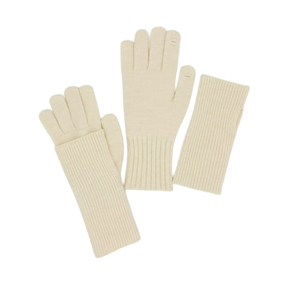 ウール混グローブ　オーダーメイドペットポートレート刺繍