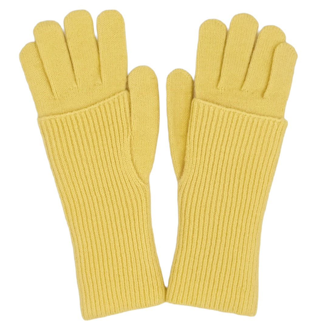 ウール混グローブ　オーダーメイドペットポートレート刺繍