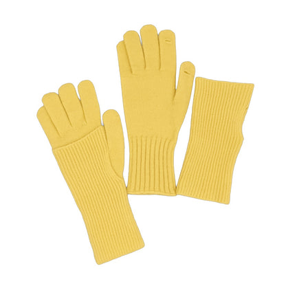 ウール混グローブ　オーダーメイドペットポートレート刺繍