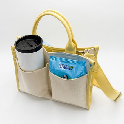 [Coming Soon] Cotton Canvas 2-Way Tote Bag with Custom Pet Portrait Embroidery
