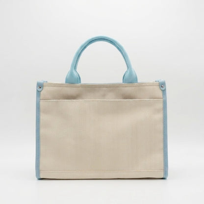 [Coming Soon] Cotton Canvas 2-Way Tote Bag with Custom Pet Portrait Embroidery